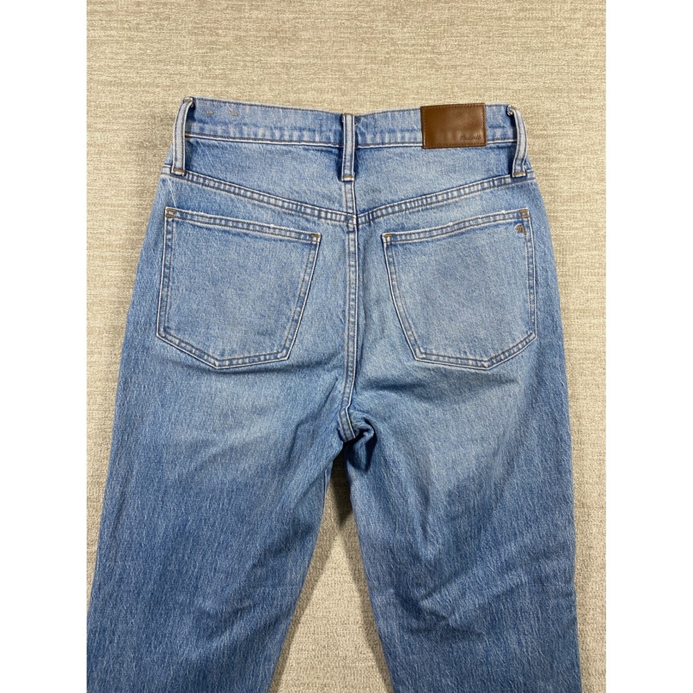Madewell Perfect Vintage Full Length Jean Women 27 Blue Denim High Rise Casual - Picture 8 of 13